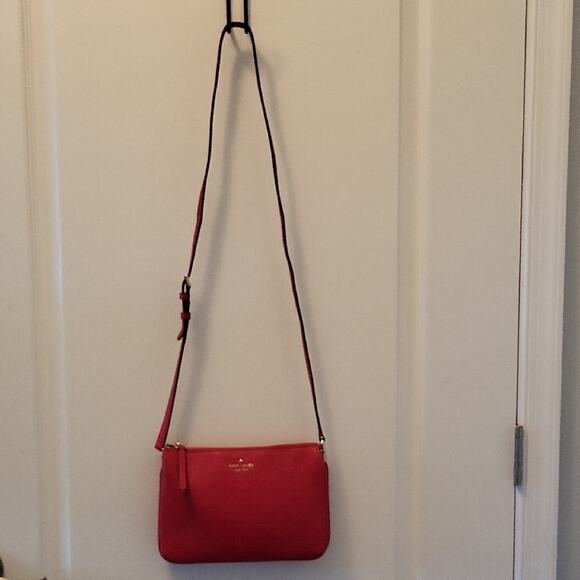 Kate Spade Vibrant Red Crossbody Bag - Picture 8 of 16
